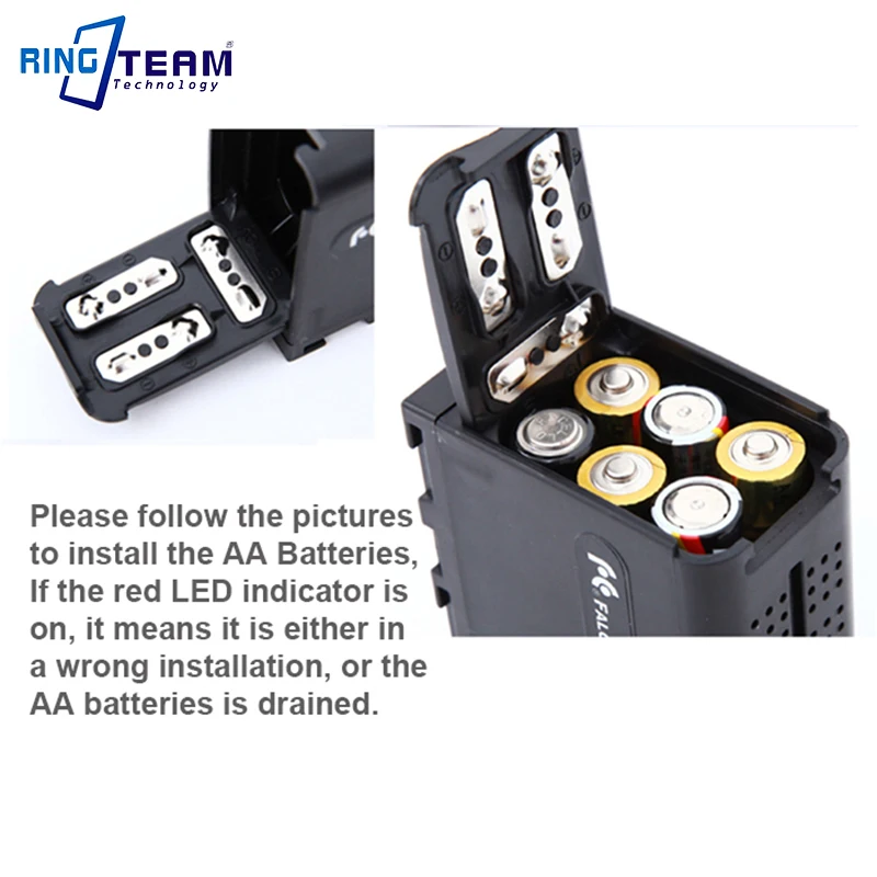 BB-6 BB6 Battery Box Case for  - Video Light Panel Led ulasan dan harga