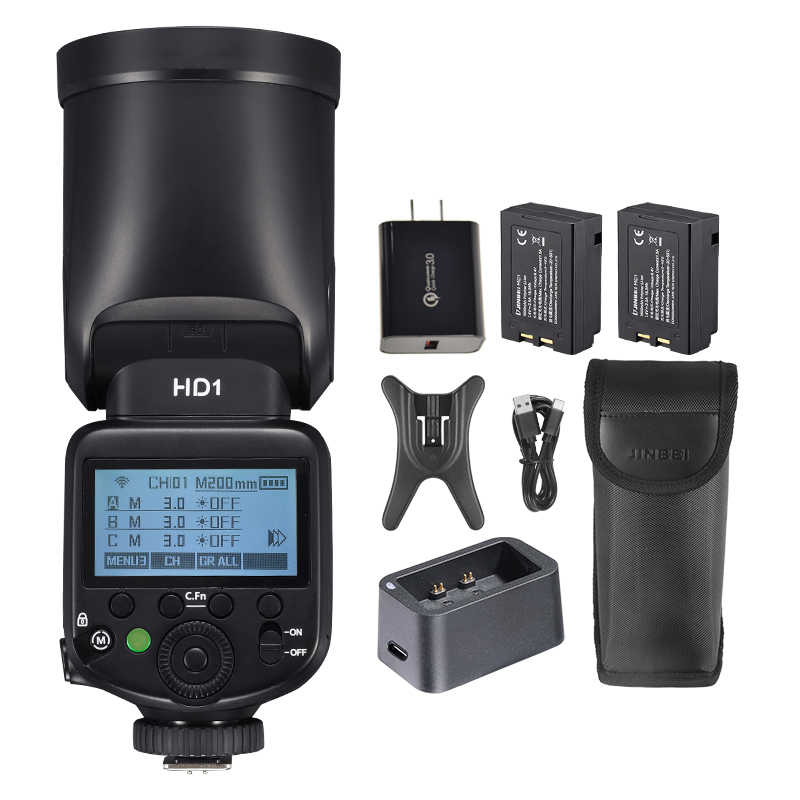 JINBEI HD-1Round-head HSS Spee - Photography Of Lighting ulasan dan harga