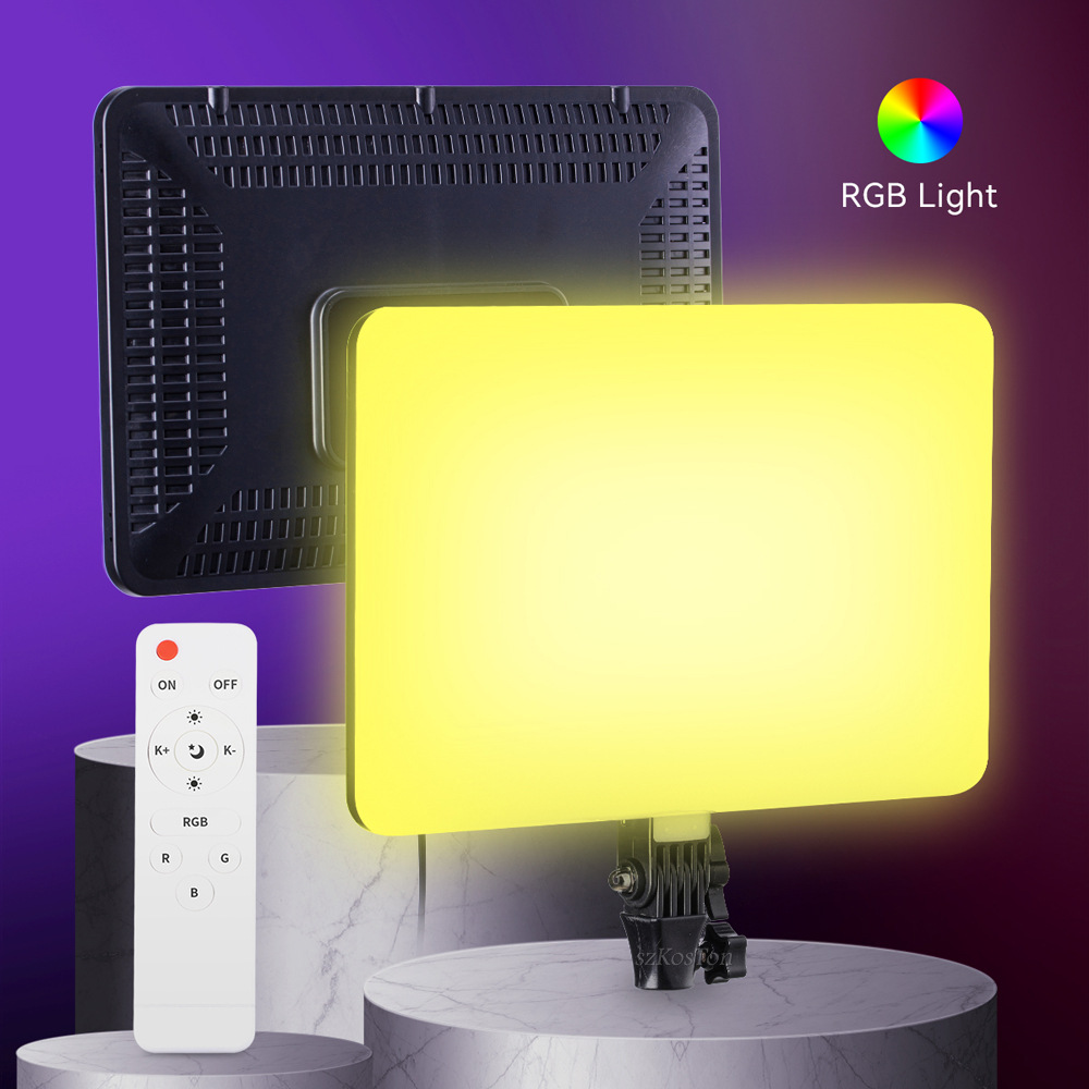 RGB 14'' LED Video Light Remot - Video Light Panel Led ulasan dan harga