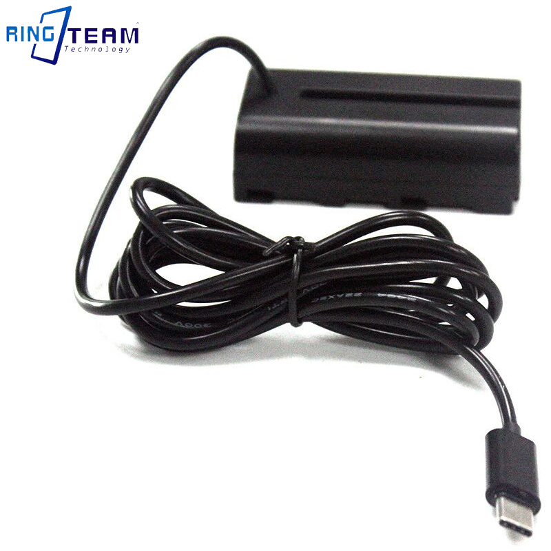 Type C Power Cable with NP-F55 - Photography Lighting For Dummies ulasan dan harga