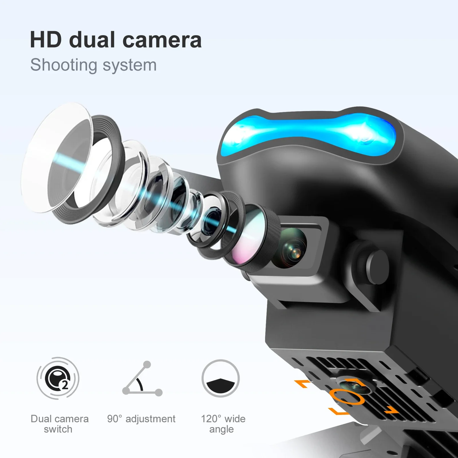 K3 E99PRO Drone with Dual HD C - Photography Lighting Beginners ulasan dan harga