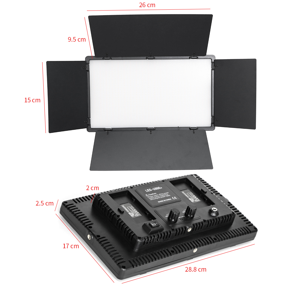 U800 LED Photo Studio Light fo - Video Light Panel Led ulasan dan harga