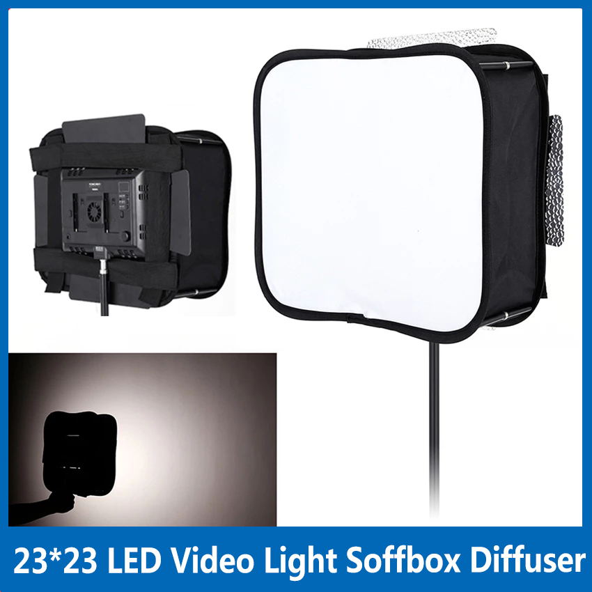 23*23 Softbox Diffuser for YON - Video Light Panel Led ulasan dan harga