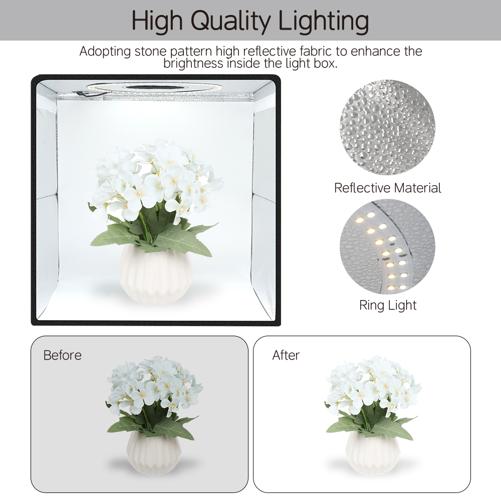 Lightdow Photo Lighting Studio - Photography Lighting Case ulasan dan harga