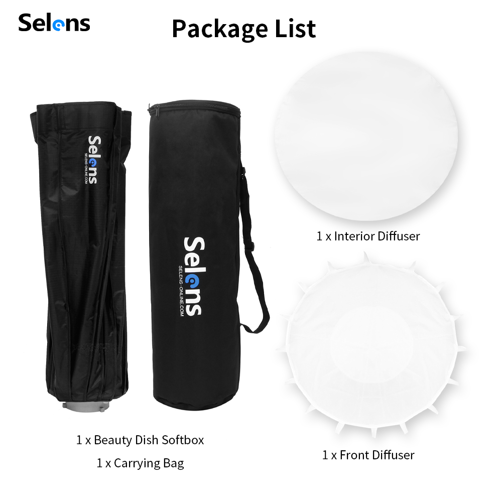 Selens 85cm Umbrella Radar Sof - Photography Lighting With Umbrella ulasan dan harga