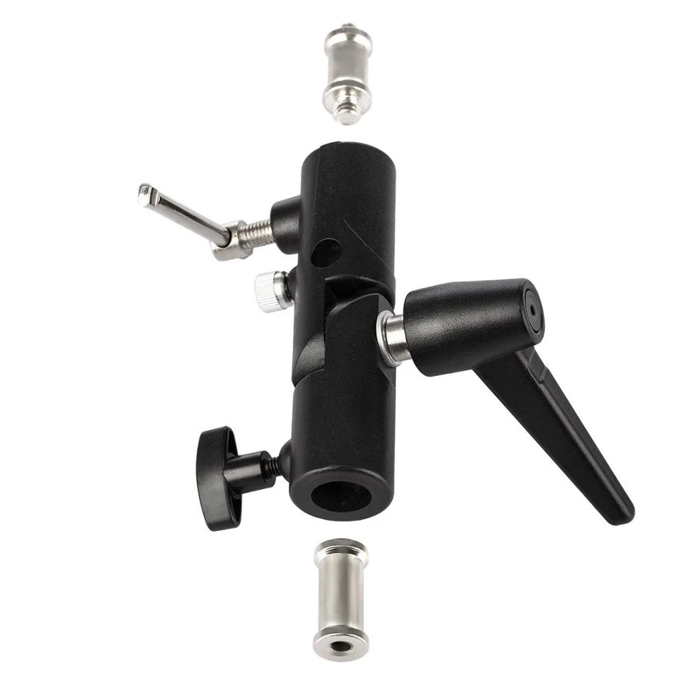 Flash Bracket Hot Shoe Umbrell - Photography Lighting With Umbrella ulasan dan harga