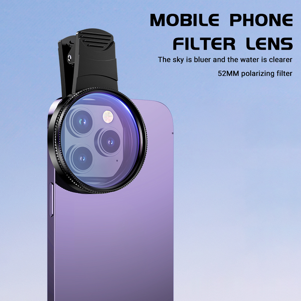 52mm Clip-On Smartphone Camera - Photography Lighting Beginners ulasan dan harga