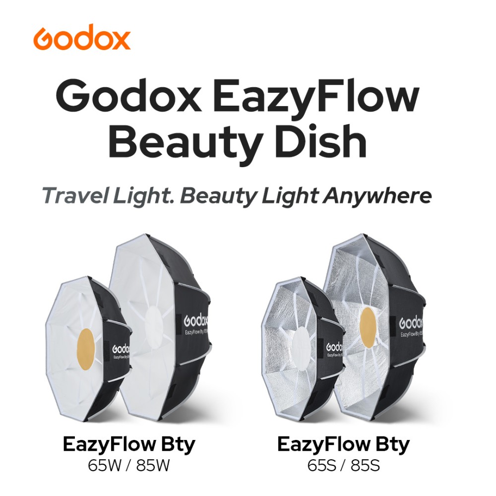 Godox EazyFlow Bty 65S/85S Col - Photography Lighting Setup ulasan dan harga