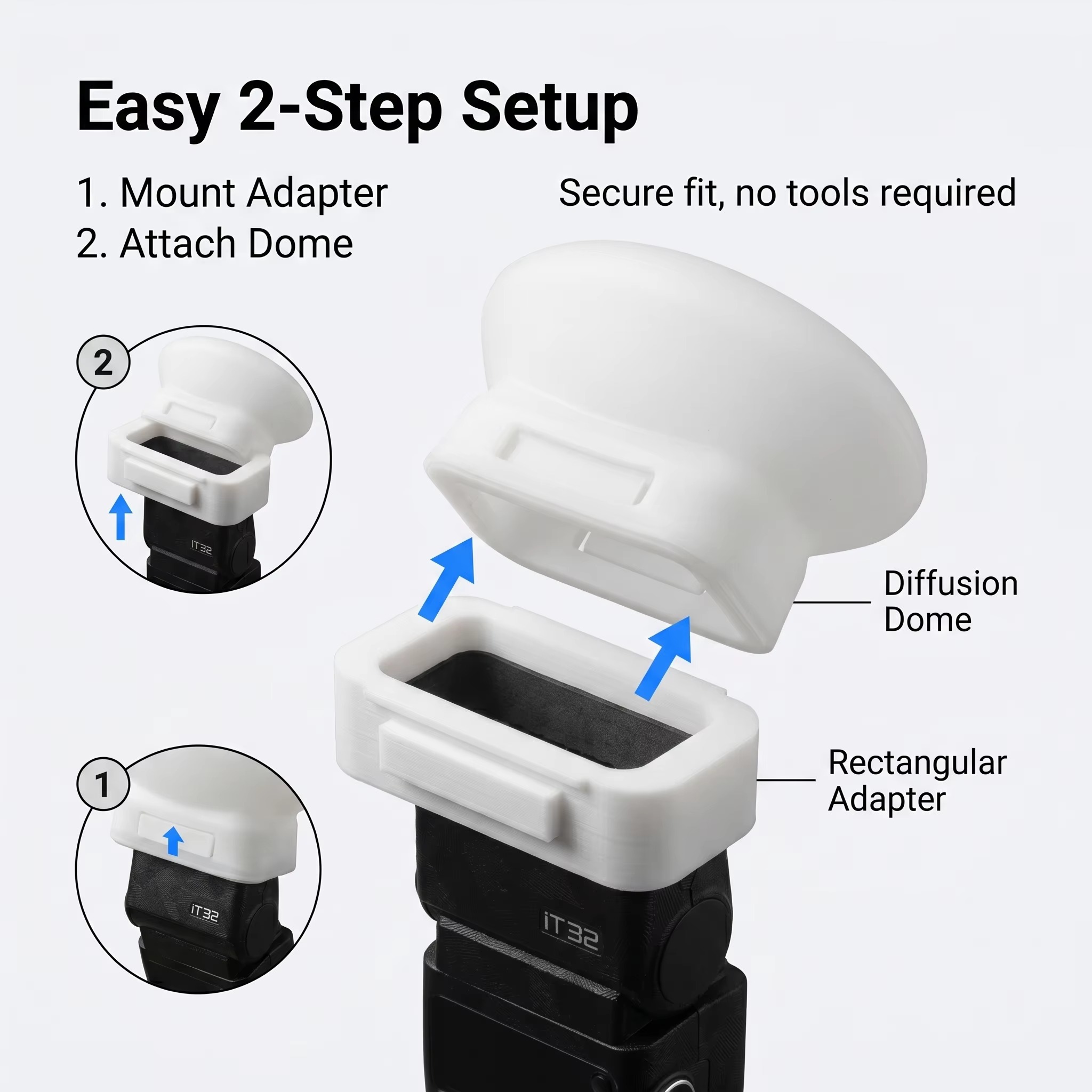 Silicone Flash Diffuser Cover  - Photography Lighting No Shadows ulasan dan harga