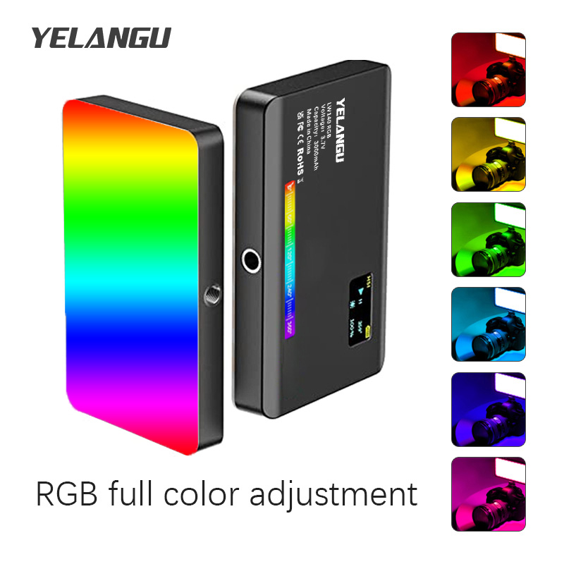YELANGU RGB LED Video Light W1 - Photography Lighting With Umbrella ulasan dan harga