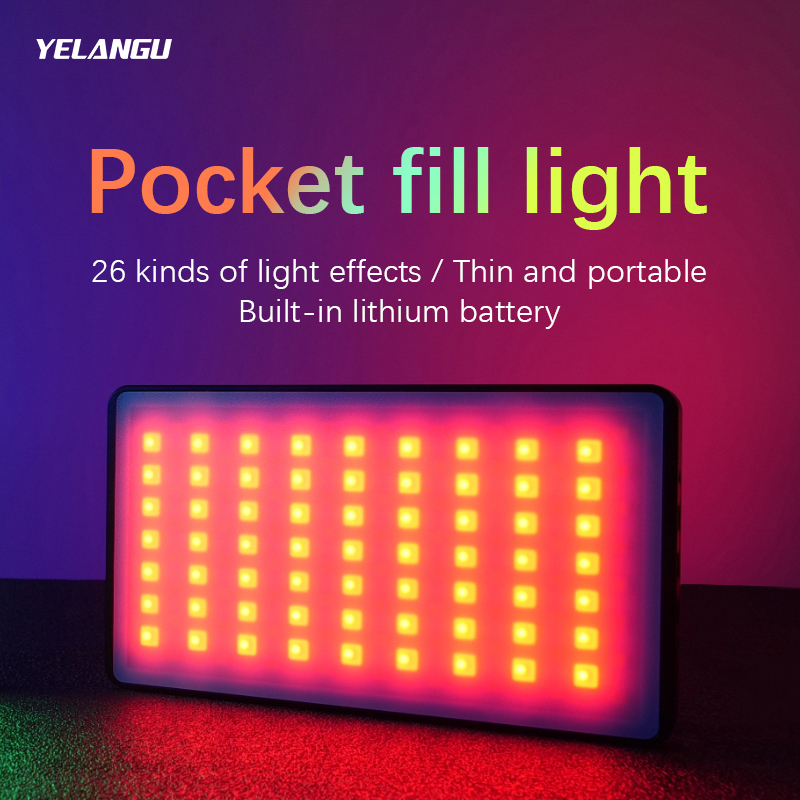 YELANGU RGB LED Video Light W1 - Photography Lighting With Umbrella ulasan dan harga