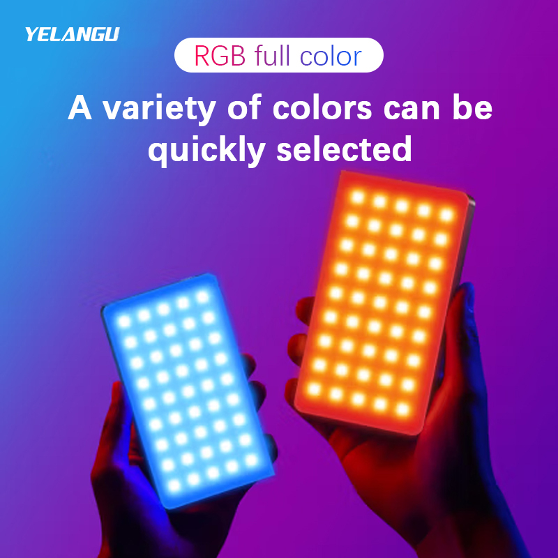 YELANGU RGB LED Video Light W1 - Photography Lighting With Umbrella ulasan dan harga