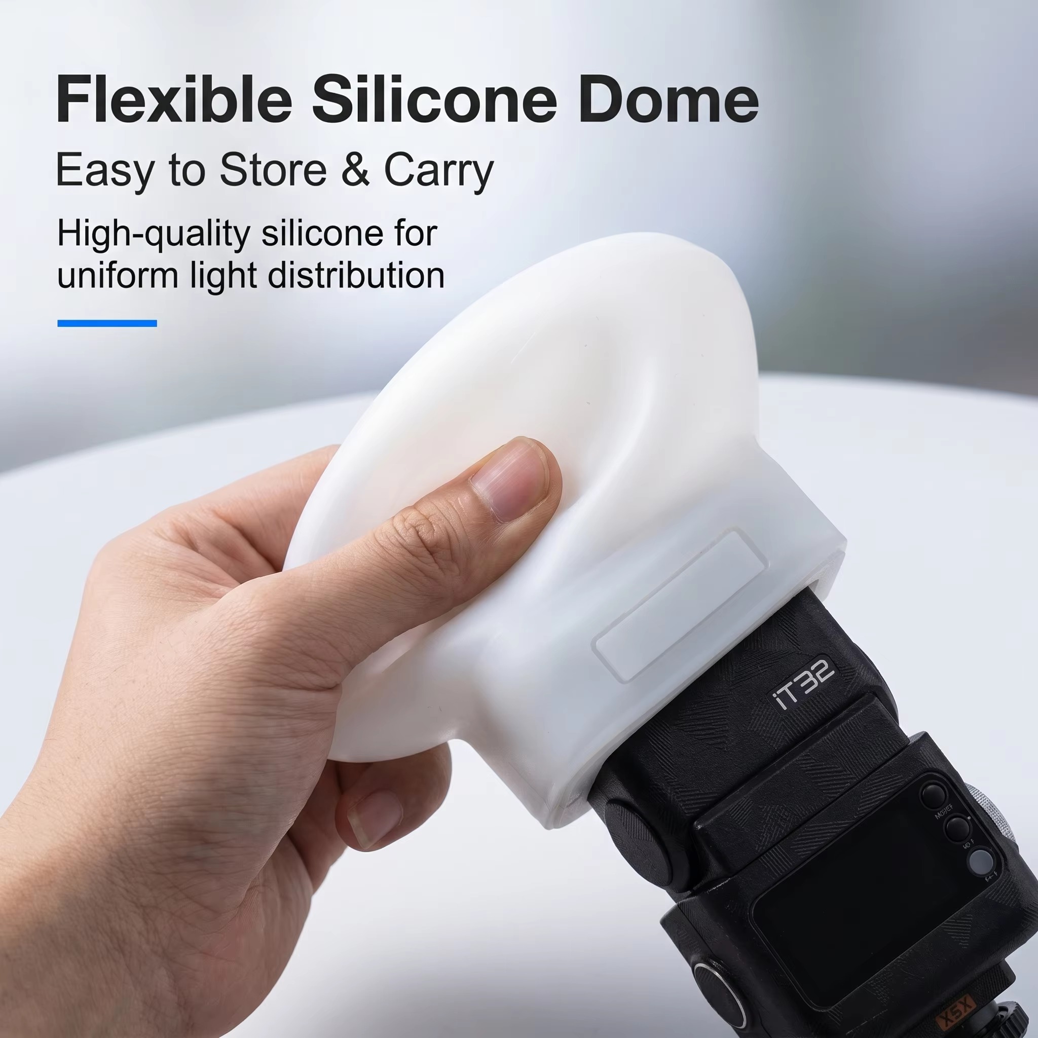 Silicone Flash Diffuser Cover  - Photography Lighting No Shadows ulasan dan harga