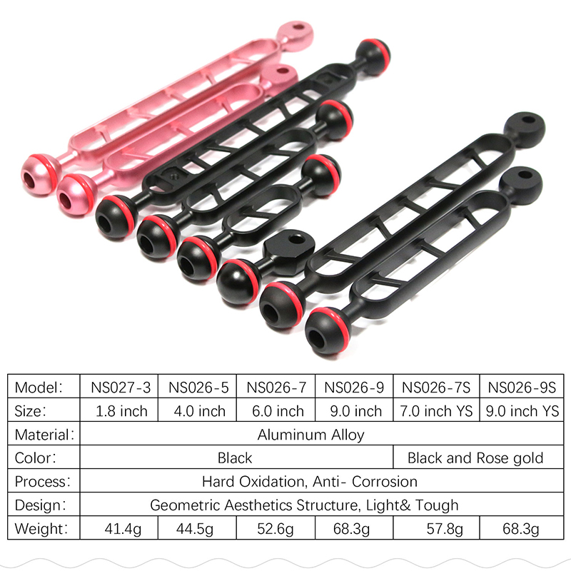 Nitescuba Diving Aluminum Ball - Photography Lighting Setup ulasan dan harga
