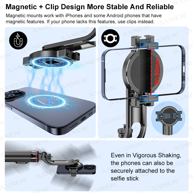 AXNEN C20 Magnetic Selfie Stic - Photography Lighting With Umbrella ulasan dan harga