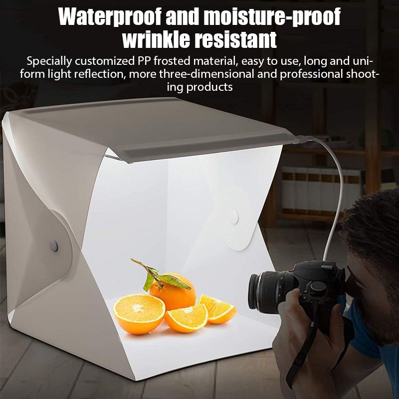 Folding Lightbox Portable Phot - Iris Photography Led Lighting Pack ulasan dan harga