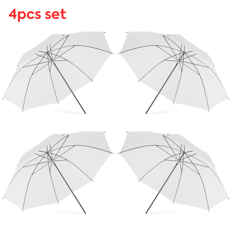 76 * 80cm X4 Transparent White - Photography Lighting With Umbrella ulasan dan harga