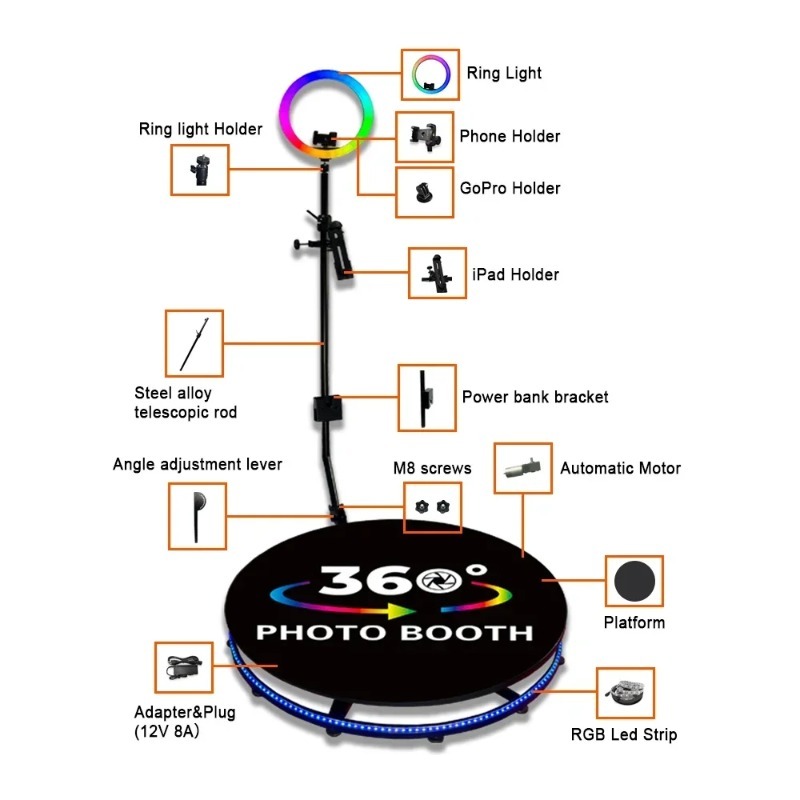 Rental Led Ring Lights 360 Pro - Photography Lighting Rental ulasan dan harga
