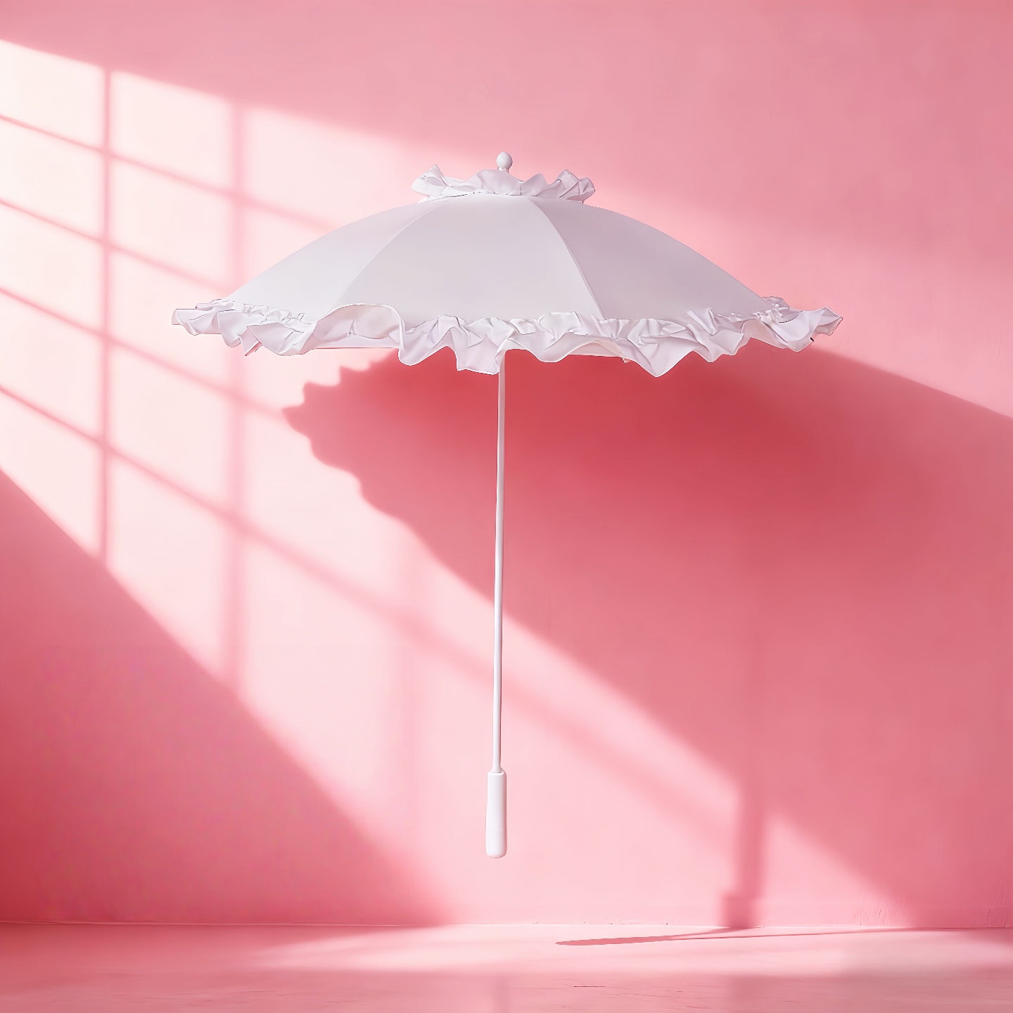1pc Striped pink umbrella germ - Diy Photography Lighting Umbrella ulasan dan harga