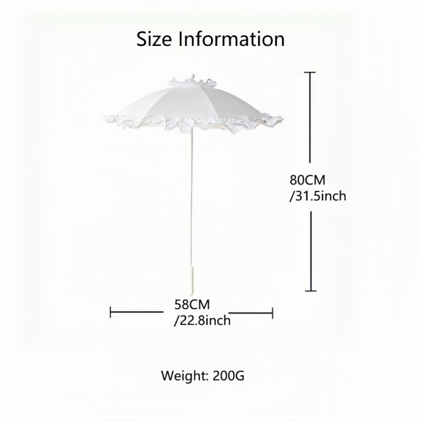 1pc Striped pink umbrella germ - Diy Photography Lighting Umbrella ulasan dan harga