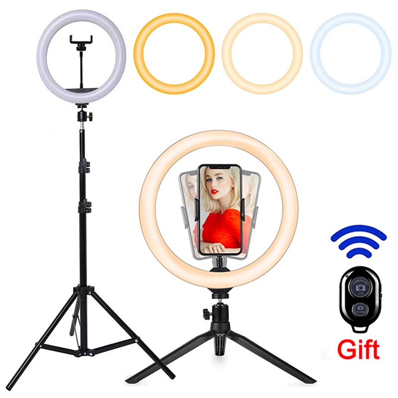 16/26/33cm LED Selfie Ring Lig - Photography Lighting Tool ulasan dan harga