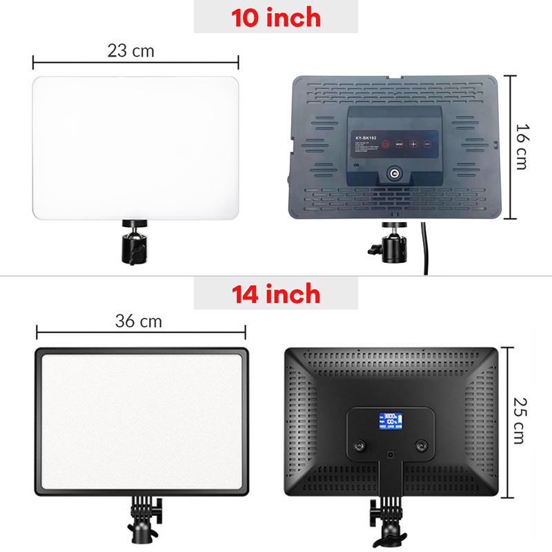 14inch 10inch LED Video Light  - Video Light Panel Led ulasan dan harga