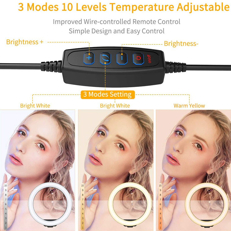 10 inch Selfie Ring Light Phot - Photography Lighting Tool ulasan dan harga
