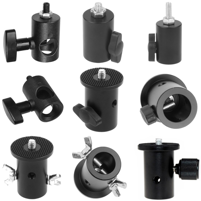Tripod Light Stand Adapter 1/4 - Photography Lighting Tool ulasan dan harga