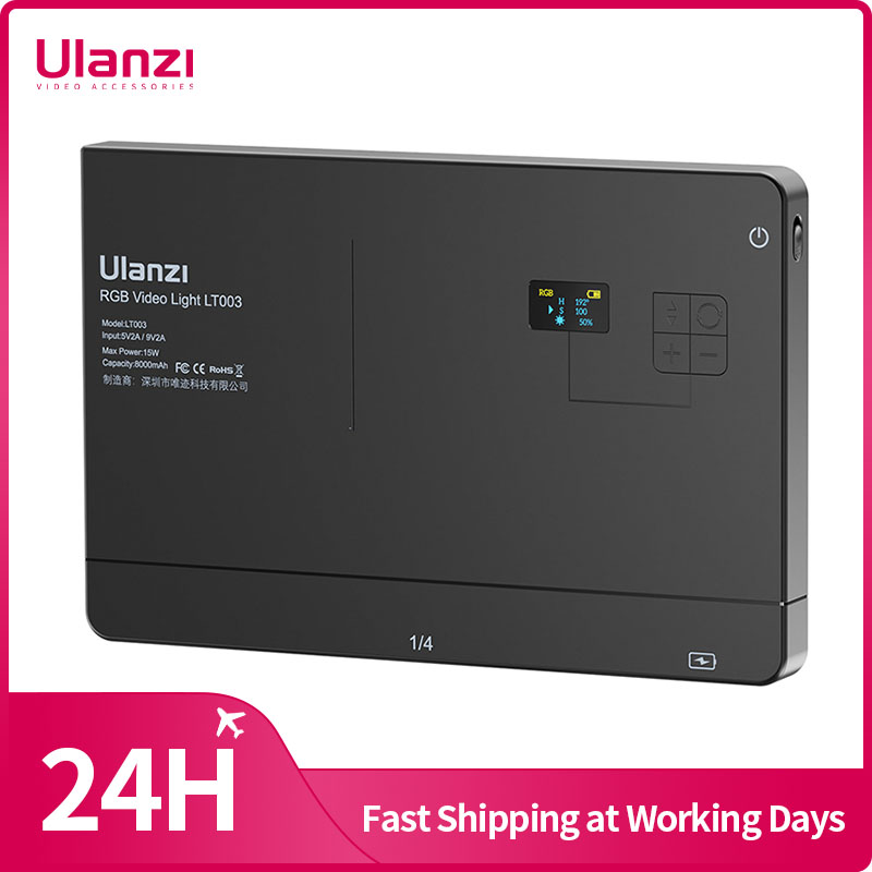 Ulanzi LT003 15W RGB Video Lig - Photography Lighting With Umbrella ulasan dan harga