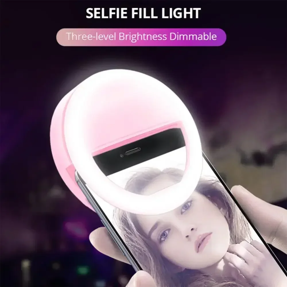 LED Selfie Ring Light Mobile P - Photography Lighting Tool ulasan dan harga