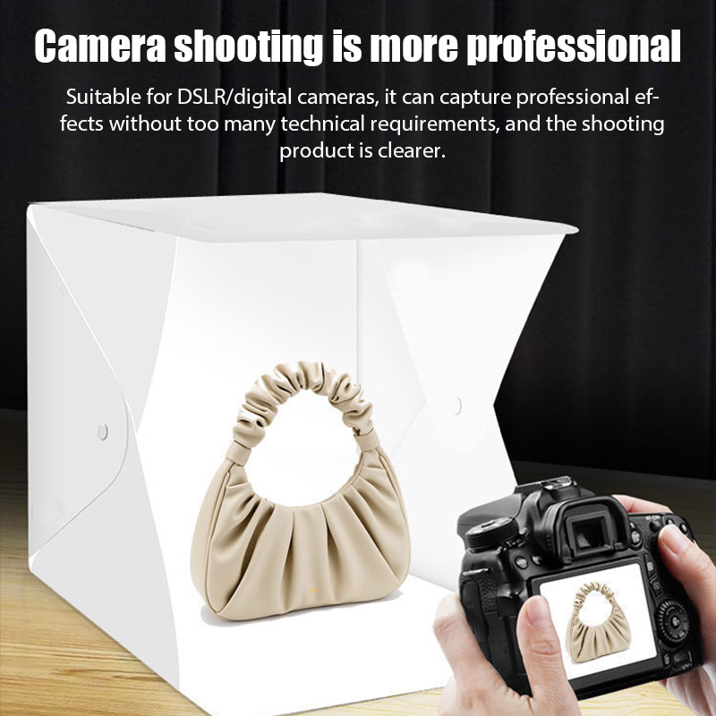 Folding Lightbox Portable Phot - Iris Photography Led Lighting Pack ulasan dan harga