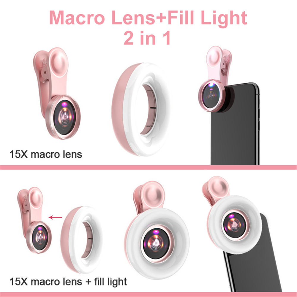 Mobile Lens 15X Macro Lens Mob - Photography Lighting Tool ulasan dan harga