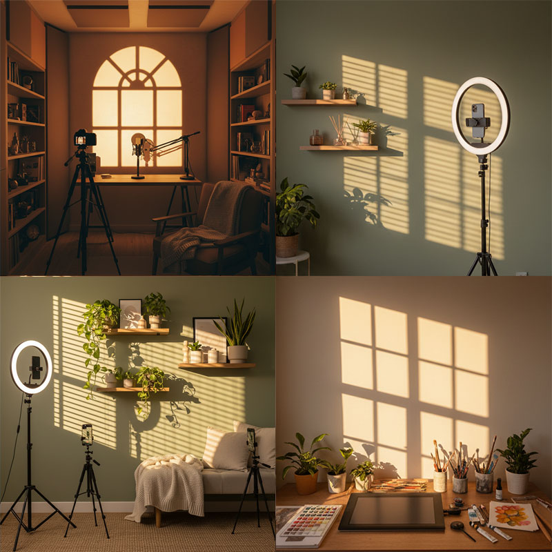 Window Gobo Projector Light 12 - Photography Lighting No Shadows ulasan dan harga