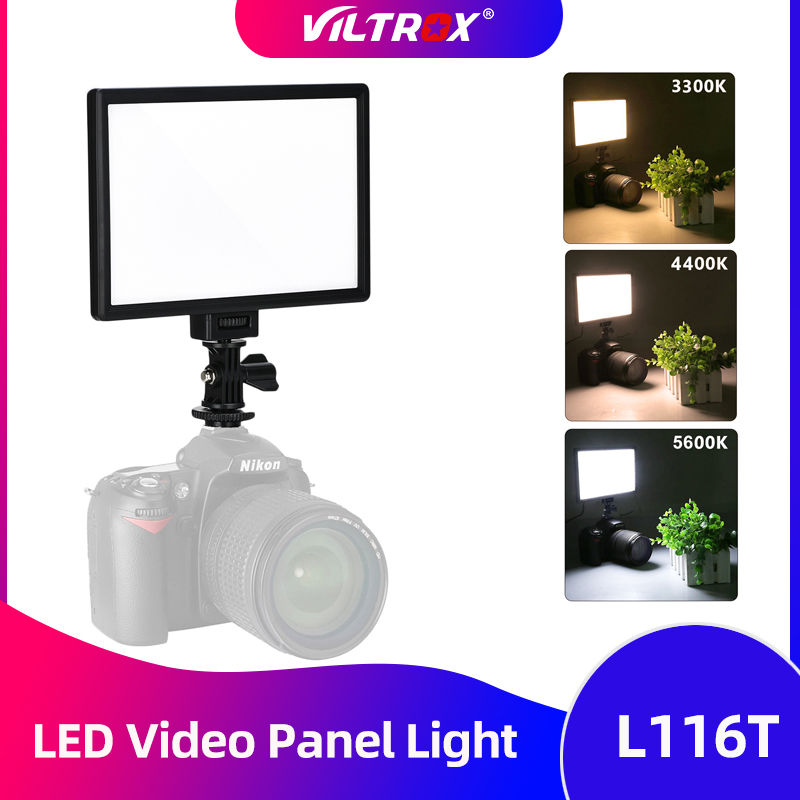 Viltrox L116T LCD Bi-Color & D - Video Light Panel Led ulasan dan harga