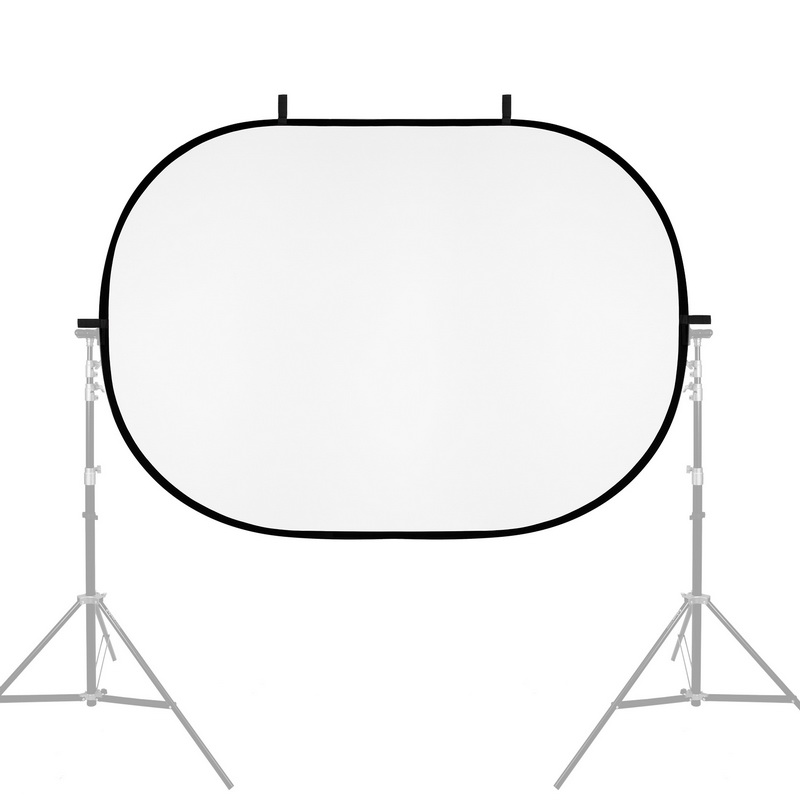 100X150CM Foldable Oval Reflec - Video Light Panel Led ulasan dan harga