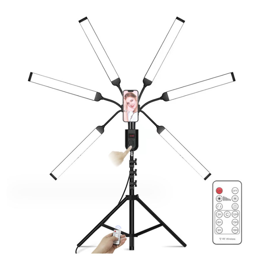 Dual Head / Quad Head / Hex He - Photography Lighting No Shadows ulasan dan harga