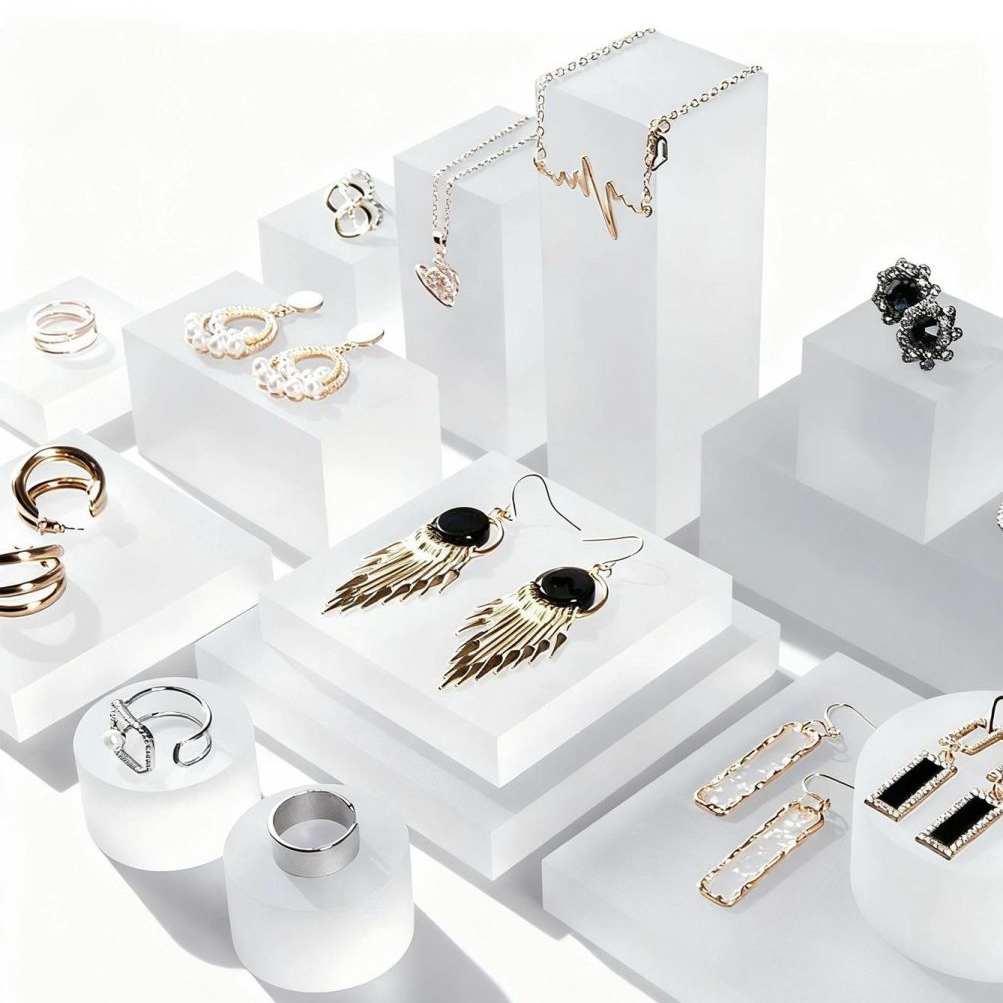 Matte Frosted Acrylic Jewelry  - Photography Lighting Guide ulasan dan harga