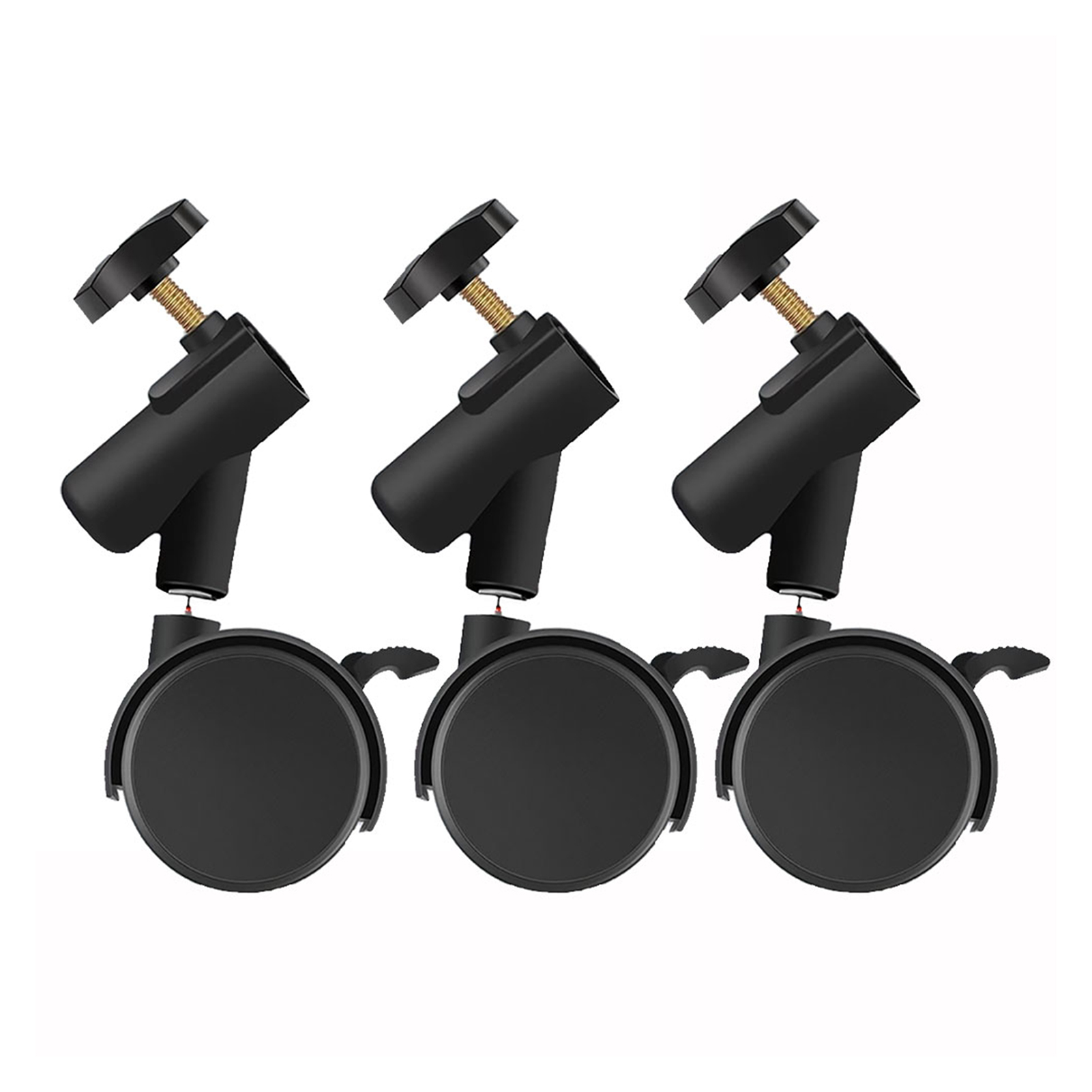 3pcs/set Flexible  Casters Whe - Photography Lighting Setup ulasan dan harga