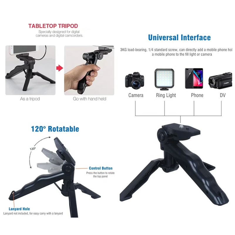 AY49 Smartphone Vlogging Kit W - Iris Photography Led Lighting Pack ulasan dan harga