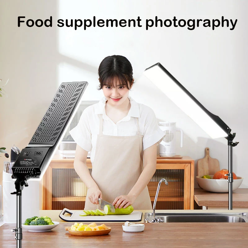 Rectangular LED Photo Studio L - Video Light Panel Led ulasan dan harga